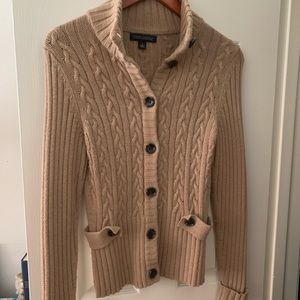 Banana Republic Cashmere Cardigan Sweater Camel S